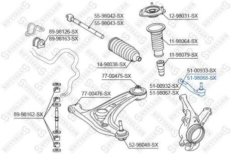 Автозапчасть STELLOX 5198068SX