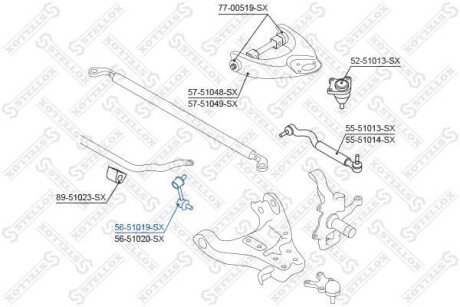 Автозапчасть STELLOX 5651019SX