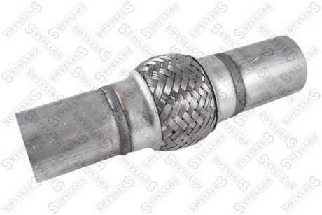 Гофра глушника Inner Braid з патрубками STELLOX 69-99016-SX