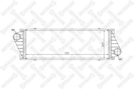 Интеркулер STELLOX 81-10855-SX