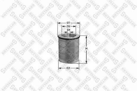 Воздушный фильтр STELLOX 81-21011-SX