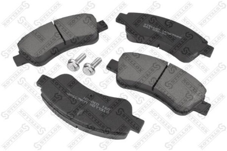Колодки дискові передні STELLOX 851030SX