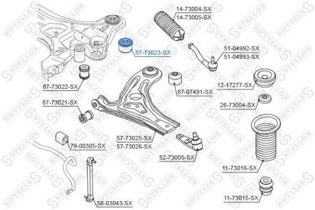 Автозапчасть STELLOX 87-73023-SX