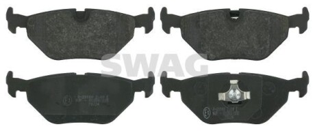 Гальмівні колодки, дискове гальмо (набір) SWAG 20916176