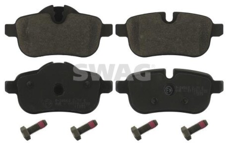 Гальмівні колодки, дискове гальмо (набір) SWAG 20916785