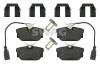 Гальмівні колодки, дискове гальмо (набір) SWAG 30916408 (фото 1)