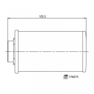 Фільтр АКПП BMW 5 (F10) 10- S63/S65/N54/N55 SWAG 33103673 (фото 1)