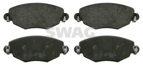 Гальмівні колодки, дискове гальмо (набір) SWAG 50916402
