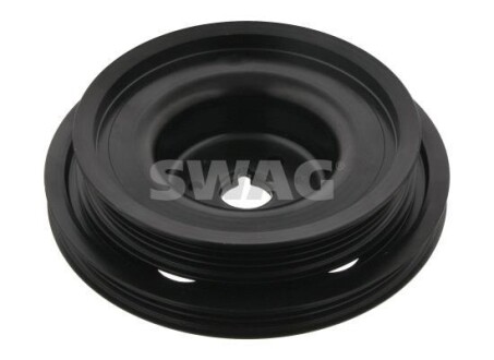 Шків колінчастого валу (кількість ребер: 5) DACIA LOGAN, LOGAN II, LOGAN MCV II, SANDERO, SANDERO II, RENAULT CLIO II, CLIO II/HATCHBACK, CLIO IV, KANGOO, KANGOO EXPRESS 1.0-1.2LPG 05.96- SWAG 60932135