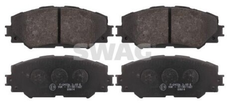 Гальмівні колодки, дискове гальмо (набір) SWAG 81916650