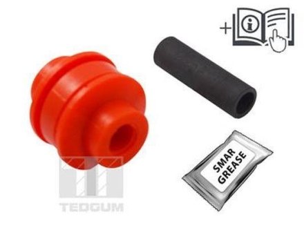 Сайлентблок важеля BMW T. E36/46 Q:12MM WEW !!!POLIURETAN!!! TED-GUM TEDGUM 00087511