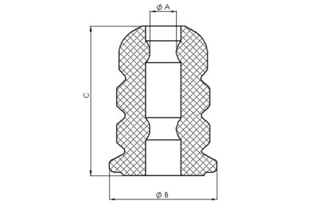 AMORT.ODBOJ AMAROK 2.0 10- TED-GUM TEDGUM TED70269