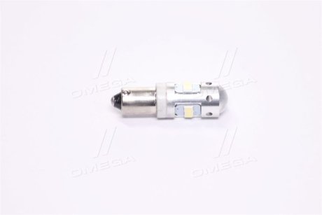 Лампа LED габарит, панель приборов, 24V T4W (BA9S) 8SMD CANBUS WHITE <> TEMPEST TMPL11158CHW