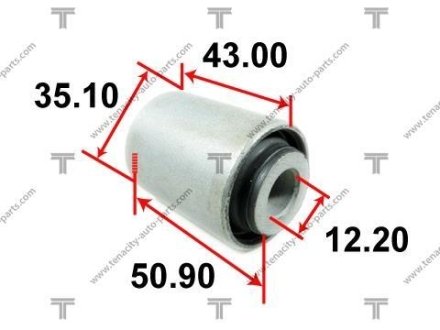 Сайлентблок важеля TENACITY AAMHO1014