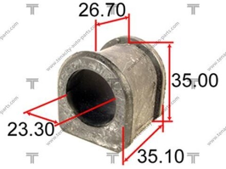 Втулка стабилизатора TENACITY ASBMA1001 (фото 1)