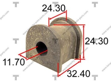 Втулка стабилизатора TENACITY ASBMA1004