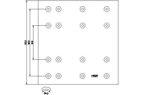 Автозапчасть TEXTAR 1955714