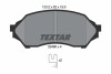 Комплект тормозных колодок, дисковый механизм TEXTAR 2349002 (фото 1)