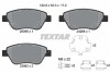 Комплект тормозных колодок, дисковый механизм TEXTAR 2509501 (фото 1)