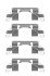 Комплектующие, колодки дискового тормоза TEXTAR 82516200 (фото 1)