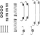 Комплектующие, тормозная колодка TEXTAR 97031200 (фото 1)