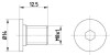 Болт, диск тормозного механизма TEXTAR TPM0002 (фото 1)
