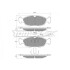 Гальмівна колодка дискова (TX) TOMEX 11-711 (фото 1)