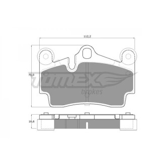 KLOCKI HAM TYг AUDI Q7/PORSCHE CAYENNE/VW TOUAREG TOMEX 1476