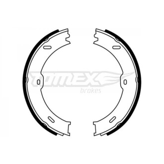 Гальмівні колодки зад. 180x25 TOMEX 2213