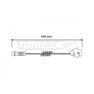 CZUJNIK KLOCK╙W HAM MERCEDES TOMEX 3005