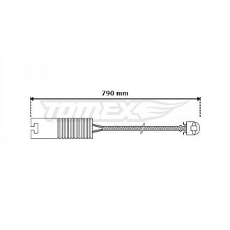 CZUJNIK KLOCK╙W HAM BMW 3 (E36) 790MM TOMEX 3030