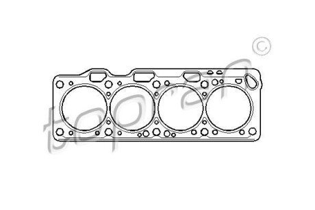Прокладка головки циліндрів TOPRAN TOPRAN / HANS PRIES 100540