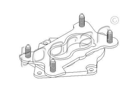 Фланец, карбюратор TOPRAN / HANS PRIES 100961