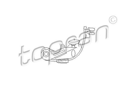 Контактная группа, распределитель зажигания TOPRAN TOPRAN / HANS PRIES 101119