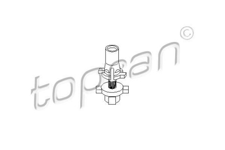 Корпус фари TOPRAN TOPRAN / HANS PRIES 102941