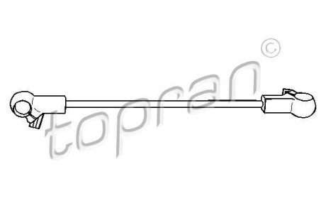 Шток вилки перемикання передач TOPRAN TOPRAN / HANS PRIES 103077