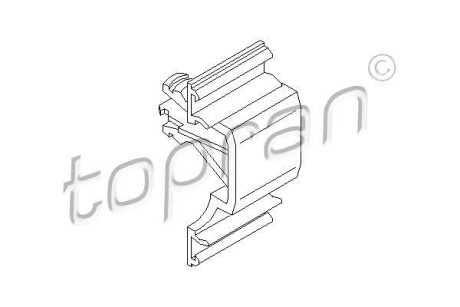 Пружинный зажим TOPRAN TOPRAN / HANS PRIES 103103