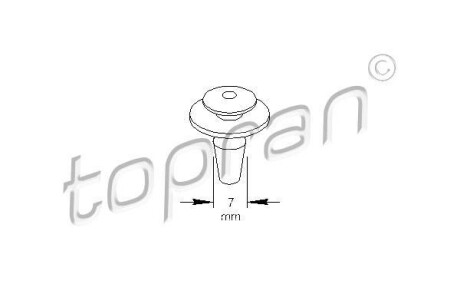 Пружинный зажим TOPRAN TOPRAN / HANS PRIES 103545