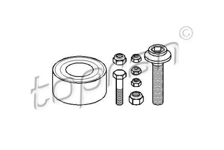 Набір підшипника маточини колеса TOPRAN TOPRAN / HANS PRIES 103691
