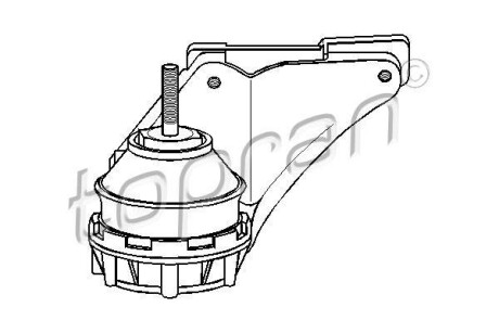 Подушка двигуна TOPRAN TOPRAN / HANS PRIES 103729