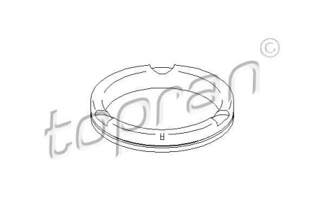 Підшипник опори амортизатора TOPRAN / HANS PRIES 103744
