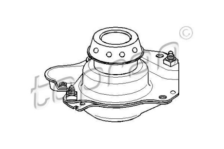 Подвеска, двигатель TOPRAN / HANS PRIES 103991