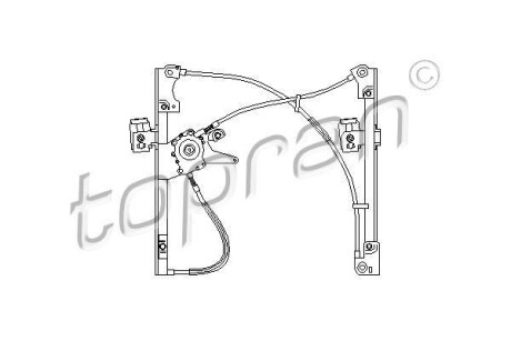 Подъемное устройство для окон TOPRAN / HANS PRIES 107 389