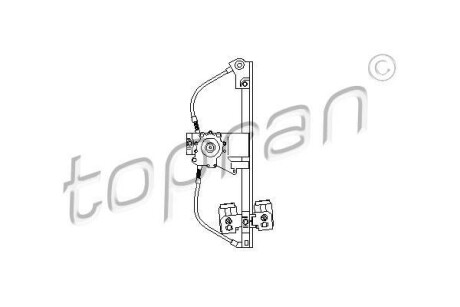 Подъемное устройство для окон TOPRAN / HANS PRIES 108 673