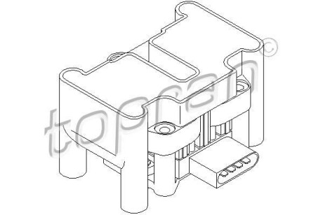 Котушка запалення TOPRAN TOPRAN / HANS PRIES 109316