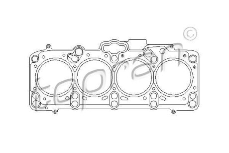 Прокладка головки циліндрів TOPRAN TOPRAN / HANS PRIES 109359