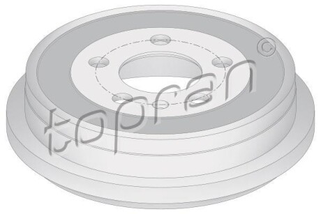 Тормозной барабан TOPRAN / HANS PRIES 110039