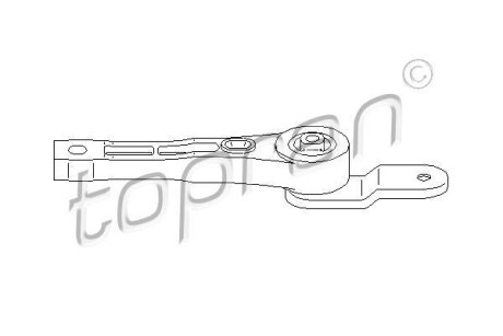 Подвеска, двигатель TOPRAN / HANS PRIES 110132