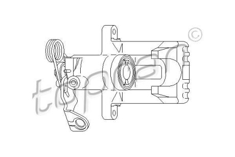 Гальмівний супорт TOPRAN TOPRAN / HANS PRIES 110285