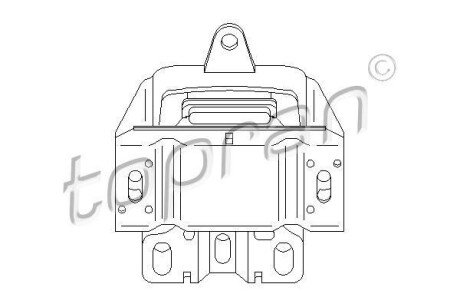 Подушка двигуна TOPRAN TOPRAN / HANS PRIES 110388